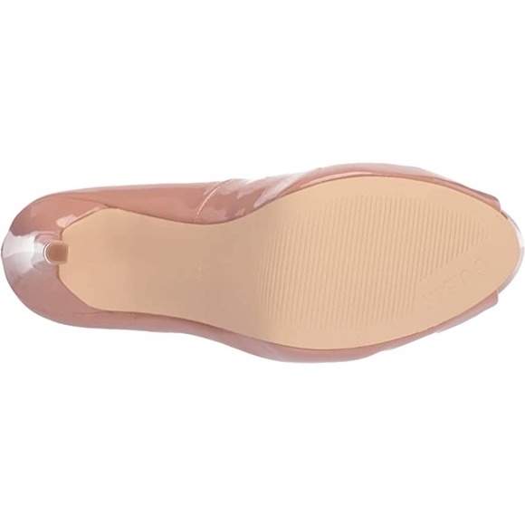 NIB GUESS 9.5M HONOREY Peep-Toe Pumps Heels - Picture 11 of 11